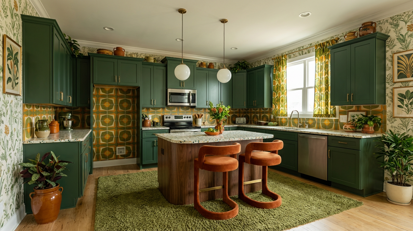 Vintage Retro kitchen